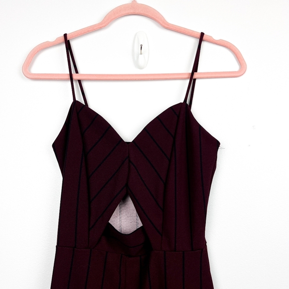 Eclipse Red & Black Striped Jumpsuit - Picture 7 of 14